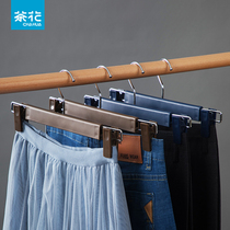 Camellia plastic pants rack pants hanger telescopic pants hanging vintage pants hanging clothing strong belt clip skirt