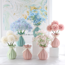 Simulation of the Sky star hydrangea fake bouquet home living room table decoration hipster potted set ornaments