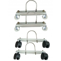 Heater mobile foot caster oil butyl rubber wheel electric heater hydropower frame bracket beauty