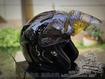 scorpion scorpion Helmet Two Color Double Lens Four Seasons Universal 3 4 Helmet Locomotive Riding Helmet