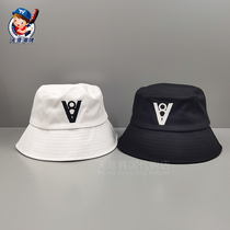 South Korea VIBRATE2021 new embroidery V Peuve cap 100 hitchhiking casual male and female fisherman hat tide