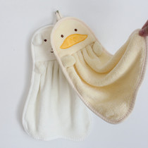 Cute bear hand towel Hanging hand towel Small towel Face towel Bathroom towel Small hand towel Small towel