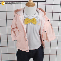 Tongtai girls round neck long sleeve coat Spring and Autumn New Baby base shirt 1-3 years old baby Joker top