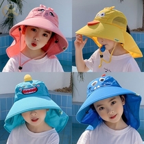 Summer camp hat Childrens preparation supplies Play graduation outing seaside outdoor sunscreen girl sun hat girl