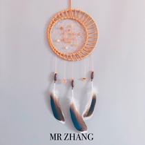 Original dreamcatcher indian MR ZHANG Hand-made feather pendant literary gift retro dreamcatcher