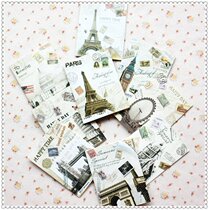 New limited Donut creative European style card Christmas wishes birthday thanks blank greeting card