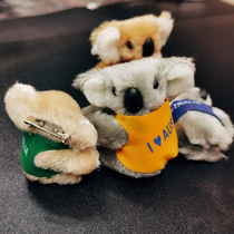 Australian plush koala tourist souvenir koala doll brooch pin Net red tremble sound same model