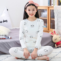 Girl big boy student thermal underwear autumn clothes autumn pants women cotton set children high school junior high school cotton sweater sweater