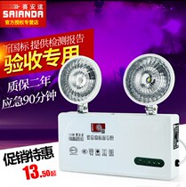 Seanda Fire Emergency Floodlight Power Outage Security Outlet Evacuation Cat Eye Wall-mounted Headlights LED New National Standard