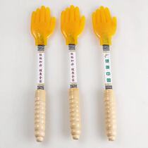 Silica gel hand clap through the hall massage stick Palm Pat Palm Pat stick stick stick lengthy beat board