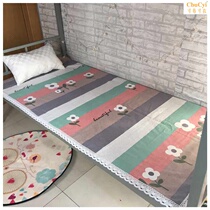 Coarse mat summer cool cotton thick sheets Student dormitory single anti-wrinkle sheets 1*2