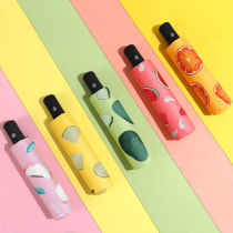 Fully automatic umbrella large number of fruit style folding anti-UV shading female sunny and rain and sun umbrella