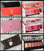 lameila6 color Net red eye shadow pink girl eye shadow pink orange earth color wild eye shadow