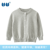 Counter Childrens brand discount clearance store Childrens clothing Korean version of autumn sweater Baby clothes Boy jacket Knitwear