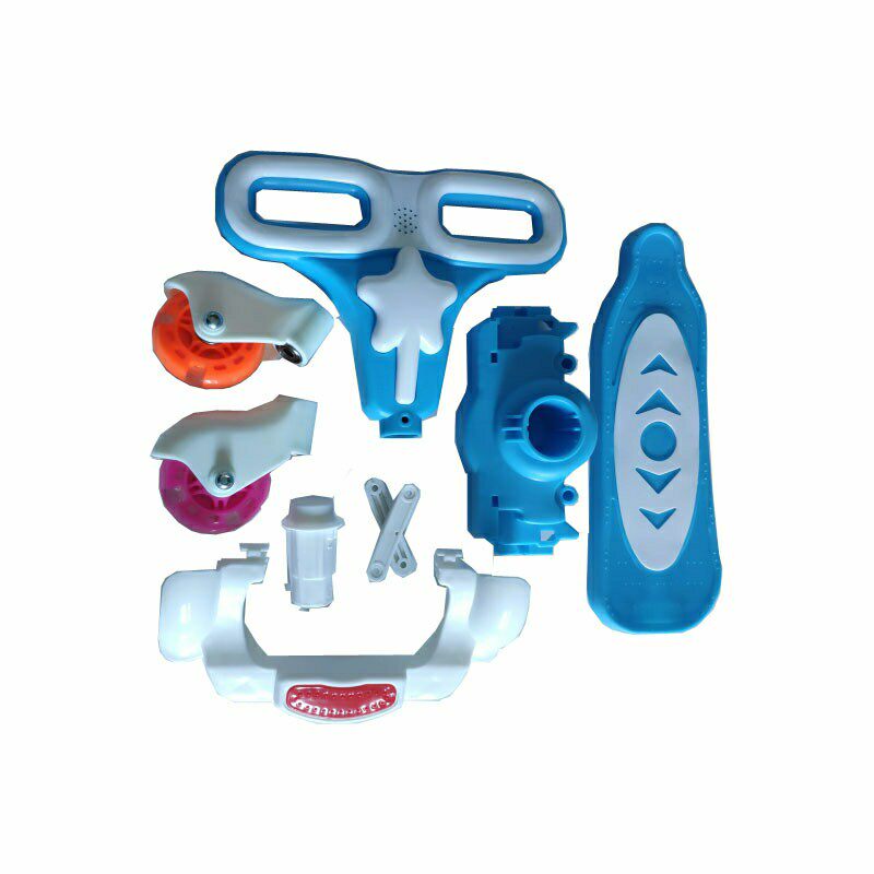 Frog Skateboard Car Accessories Wheels Children Flashy Swing Scissors Car Accessories Shine Mute Pu Rear Wheel Pedals