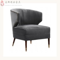 Single sofa chair Nordic simple modern fashion personality model room bedroom cafe beauty salon cloth soft chair