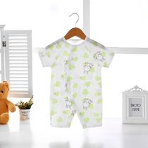 Summer new baby onesie baby cotton clothes baby short-sleeved romper summer clothes baby romper romper