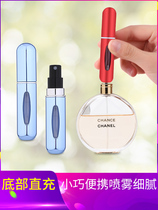 High end perfume bottle bottom filling perfume bottle portable travel dispenser spray bottle empty bottle perfume bottle