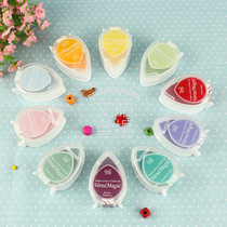 Japan Tsukineko Moon cat VersaMagic GD series water drop type water-based ink pad Hand account seal paste