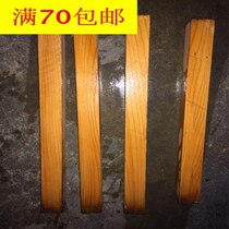 Yew wood wood log Buddha pearl square material engraving wood carving pendulum piece handlebar piece Town ruler Shank Slingshot sign