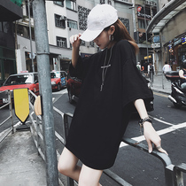 Hong Kong Chao Brand 2021 Summer New Loose T-shirt Women's bf Wind Strange Taste Girl Hip Hop ins Super Fire Top