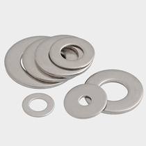M10M12M14M18M20M22M24 304 stainless steel thin flat washer metal gasket with enlarged thick flat pad