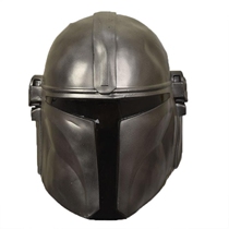 Mandalorian mask Latex Halloween Horror headgear Star Wars 9 props cos Mandalorian helmet