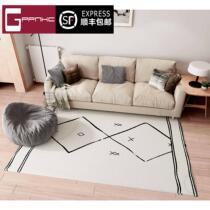 High-end brand Nordic minimalist modern ins carpet living room bedroom cute sofa coffee table mat bedside household length