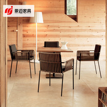 Outdoor tables and chairs combined casual vine chairs single-person vine chairoutdoor garden garden balcony three or five pieces