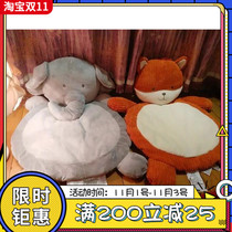 Cute ins and dogs cushions kitty Cat Elephant Cushions Summer Fox Suede Cushion FLEECE Bite Nest Cushion Crawl Cushion