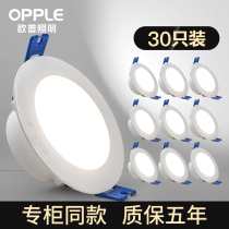 Op lighting LED barb lights embedded in home simple light cave lights copper light living room crane light spot lights