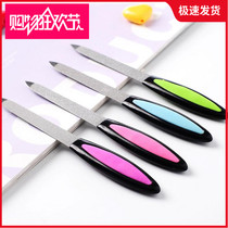 Stainless steel nail filing nail polish bar nail bruising nail polish nail filing knife polished sand strip medecor