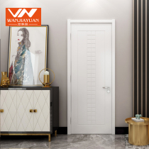 ten thousand Home Wood door Wood composite door Water paint Room Inner door Bedroom door Full house Custom toilet Push Ramen KL-8