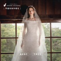 WATABE WEDDING Huadepei WEDDING dress New Year wedding dress rental bridal veil new wedding dress rental