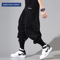 Autumn Tide brand Haren pants mens loose hip hop casual radish pants trend crotch crotch pants mens lantern pants