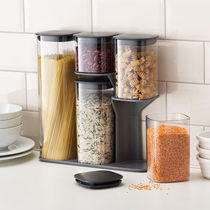 British Joseph rice flour box sealed storage tank snacks and cereals containing box food moisture-proof kitchen refreshing box