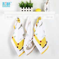 Color Bridge 3 cotton cartoon towel cute absorbent small face towel fresh children towel gauze children towel