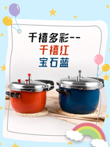 Double happiness pressure cooker 304 stainless steel household gas induction cooker universal mini explosion-proof pressure cooker factory direct sales