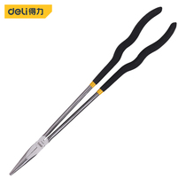 Deli tools extended beak pliers 11 inches 16 inches long handle beak curved beak pliers 40cm extra long DL21011 16