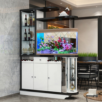 FISH TANK ROOM-ROOM CABINET PARTITION WINE CABINET FASHION DOOR HALL XUANGUAN CABINET DOUBLE SIDED SHOE CABINET MODERN SCREEN STORAGE CABINET 1 51 m