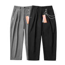 FPA (VENGETICE) spring loose straight suit pants national tide brand casual mens and womens wide-leg tapered trousers