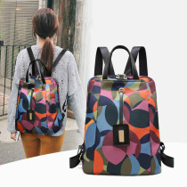 Fashion Oxford cloth shoulder bag female 2021 New Korean leisure versatile computer bag large capacity travel backpack tide