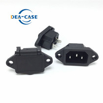 Add Waterproof Plug 3 Foot Power Socket Connector Electric Car Charging Socket Electric Cooker Plug Character Plug Character Plug