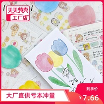 wuli hand account ● Zhuo King Molinta character collection cute cartoon girl heart material hand account stickers