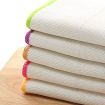 Wood fiber rag strand dish cloth Dish towel Non-stick oil rag thickened rag Large cotton rag