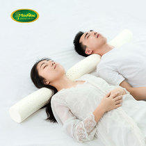  Long cylindrical cervical spine pillow 1 2m small round pillow for neck protection Special long round candy double sleep Thai latex