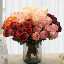 European tea few pockets on the sidelines of the bouquet of rose home decoration fitting simulation flower simulation flower flower wedding arts