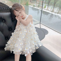 Baby Girl Skirt Princess Dress 2021 Childrens Summer Dress Small Children Fairy Mesh Dress Girls Fairy Dress