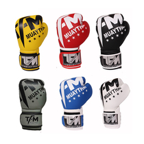  TFM boxing gloves Mens Thai boxing gloves Adult professional childrens sanda sandbag training female fitness Muay Thai boxing gloves