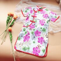 Clear Cabin Special Sale Summer Money children Tang fit girl short sleeve qipao dress with dress Laika cotton Chinese style Chinese style ancient clothes